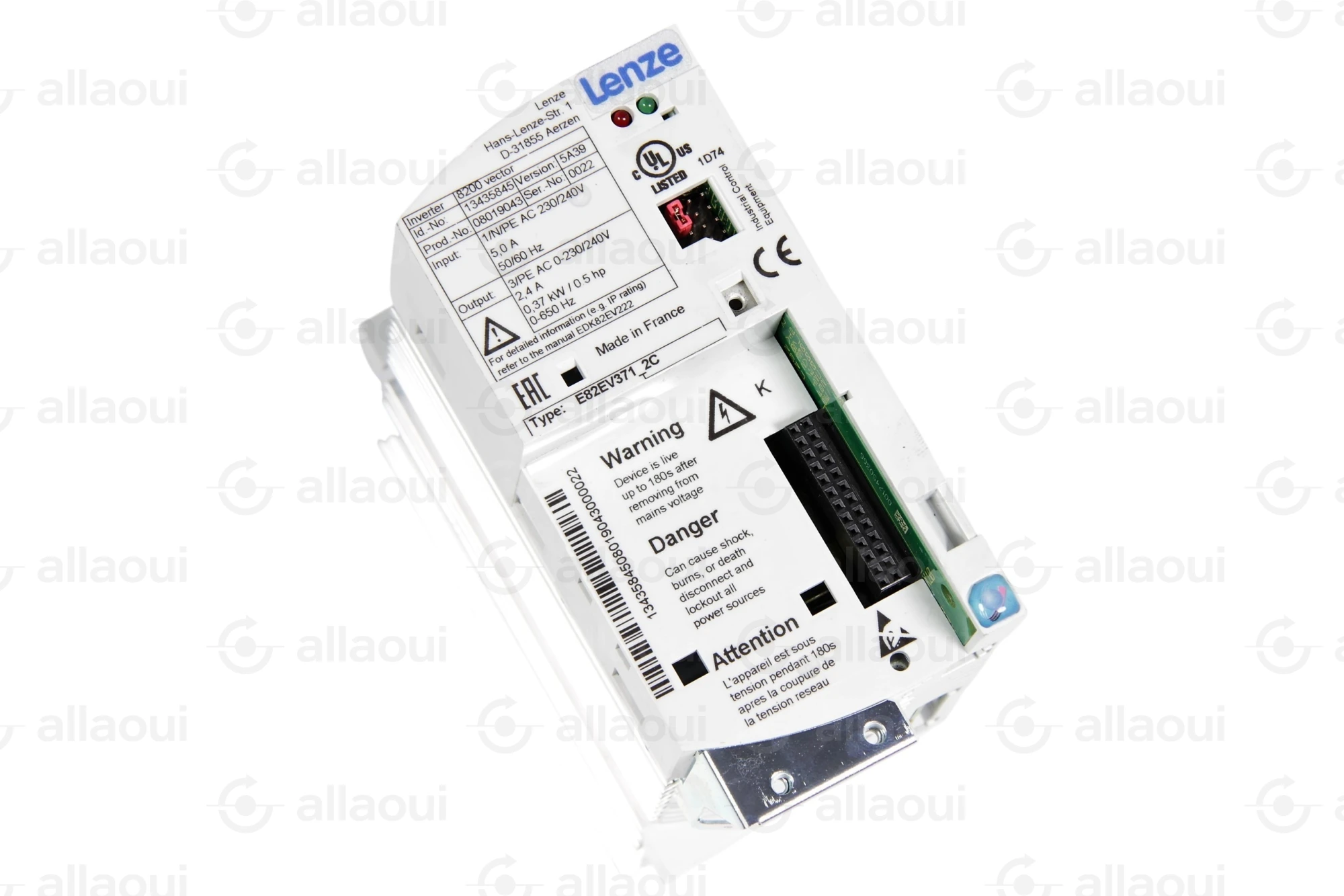 Lenze Frequency Converter 8200 Vector E82EV371_2C