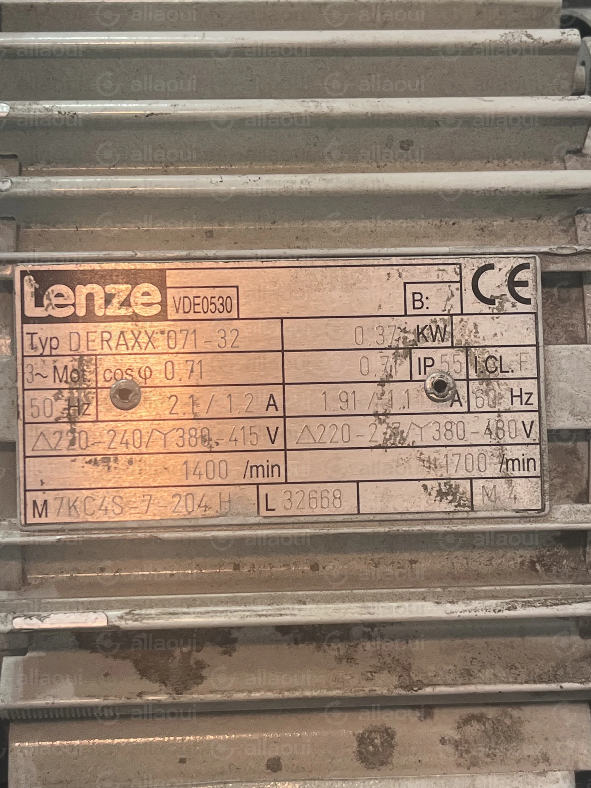 Lenze Motor DERAXX 071-32