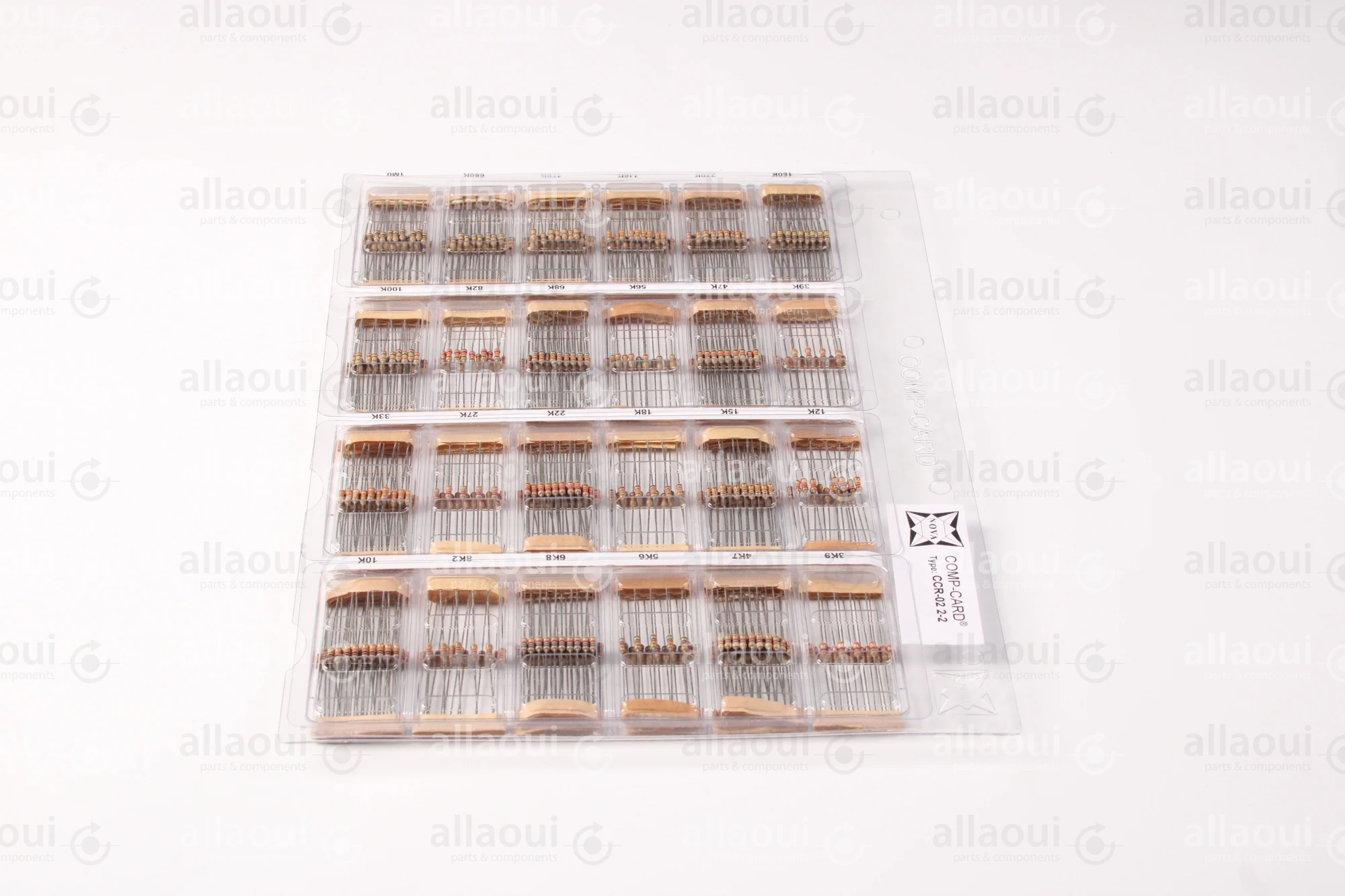 Nova Comp-Card Carbon Film Resistors CCR-02 2-2