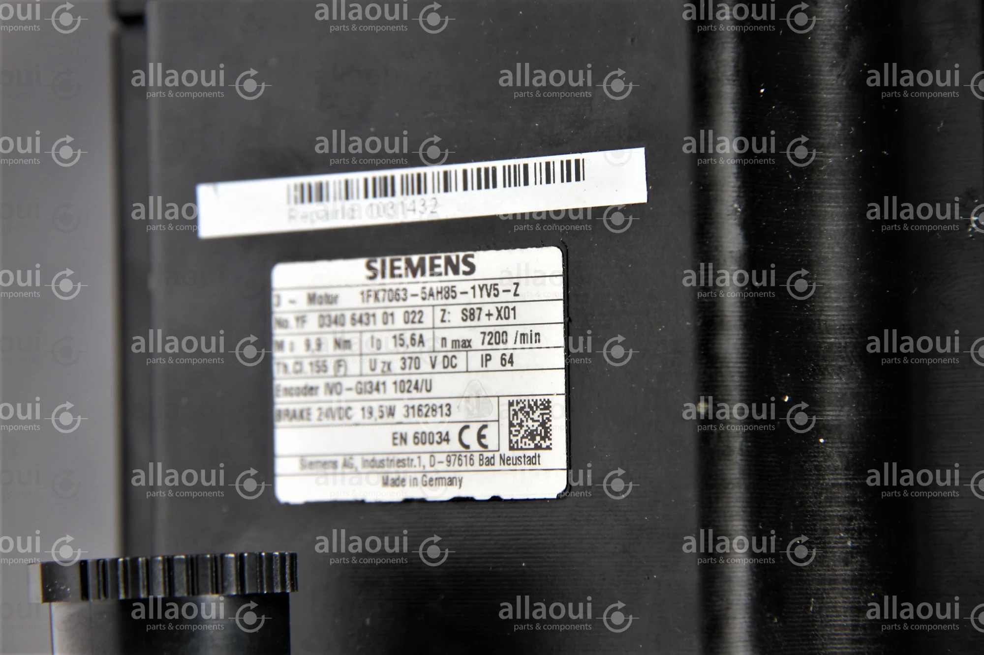 Siemens Pile Motor FDU1306/2154871 012