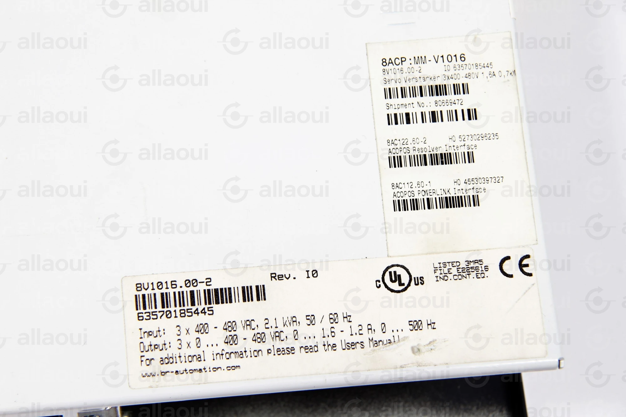 B&R Industrial Automation B&R Acopos 1016 8V1016.00-2