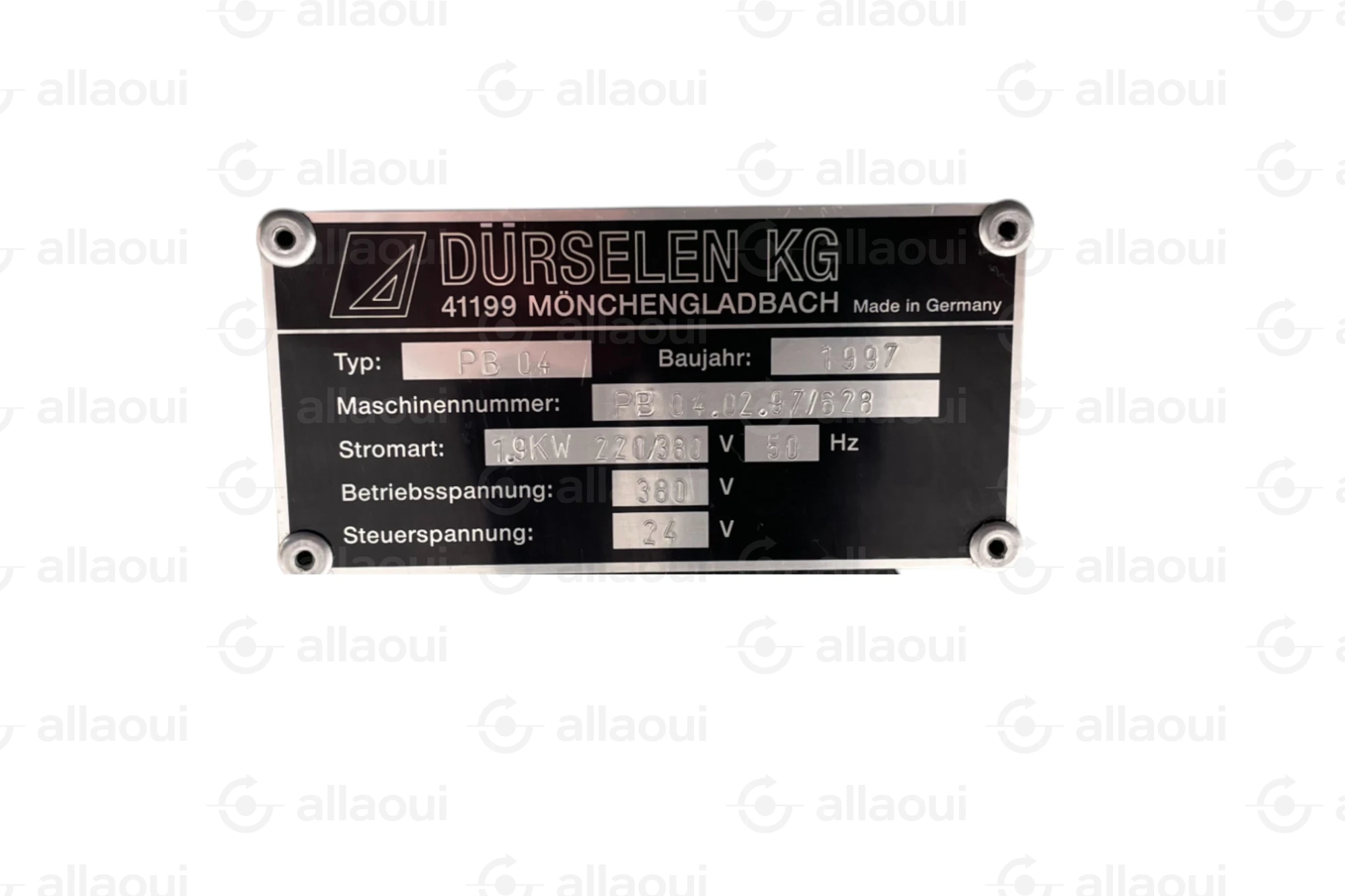 Dürselen 4 Head Paper Drilling Machine PB 04