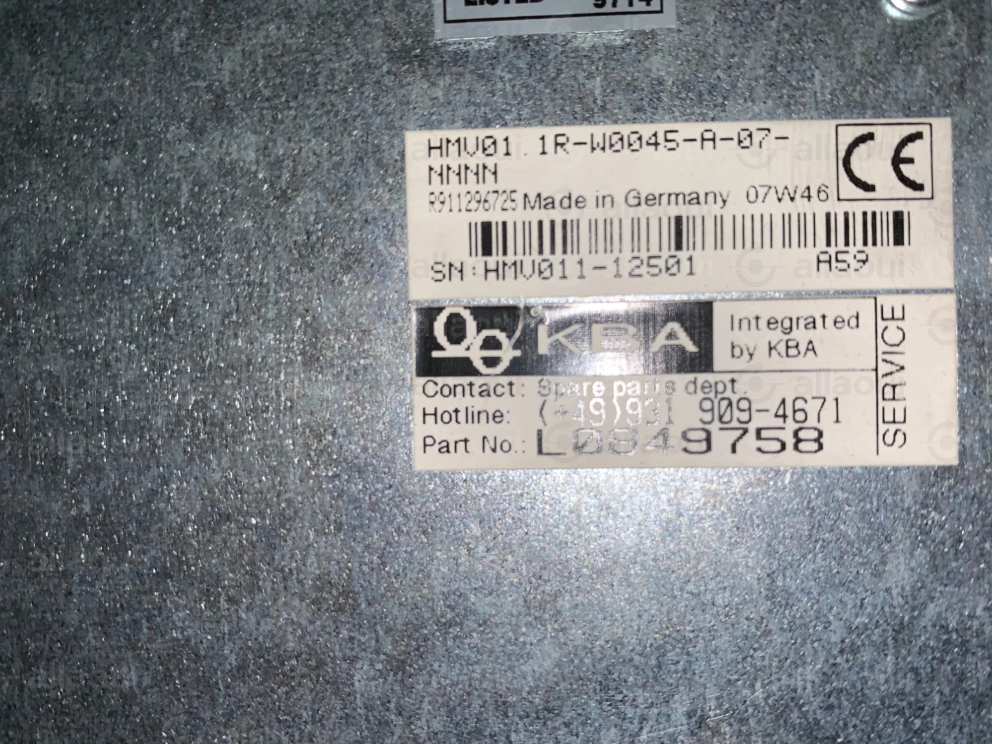 Bosch Rexroth Power Supply HMV01.1R-W0045