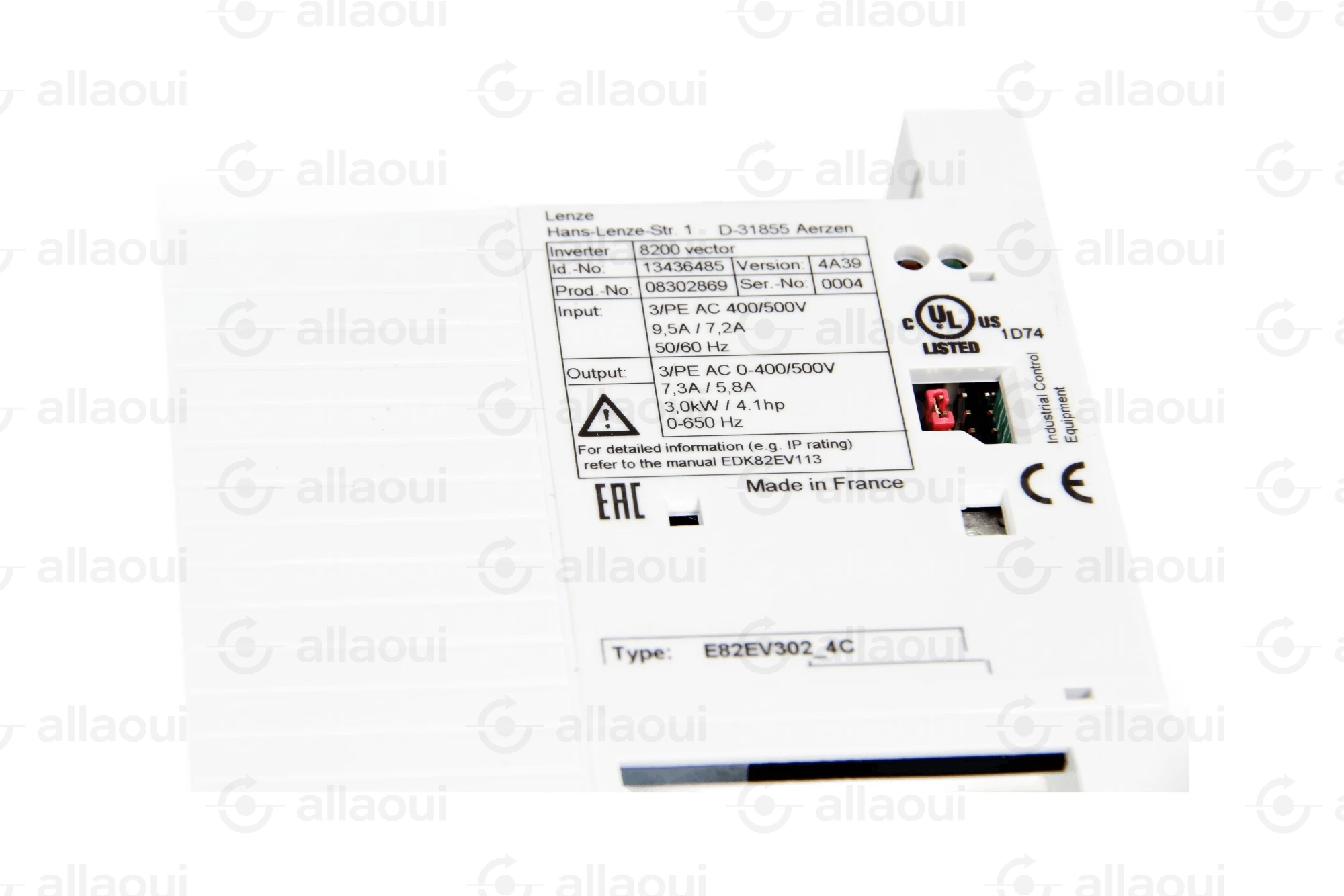 Lenze Frequency Converter 8200 Vector E82EV302_4C