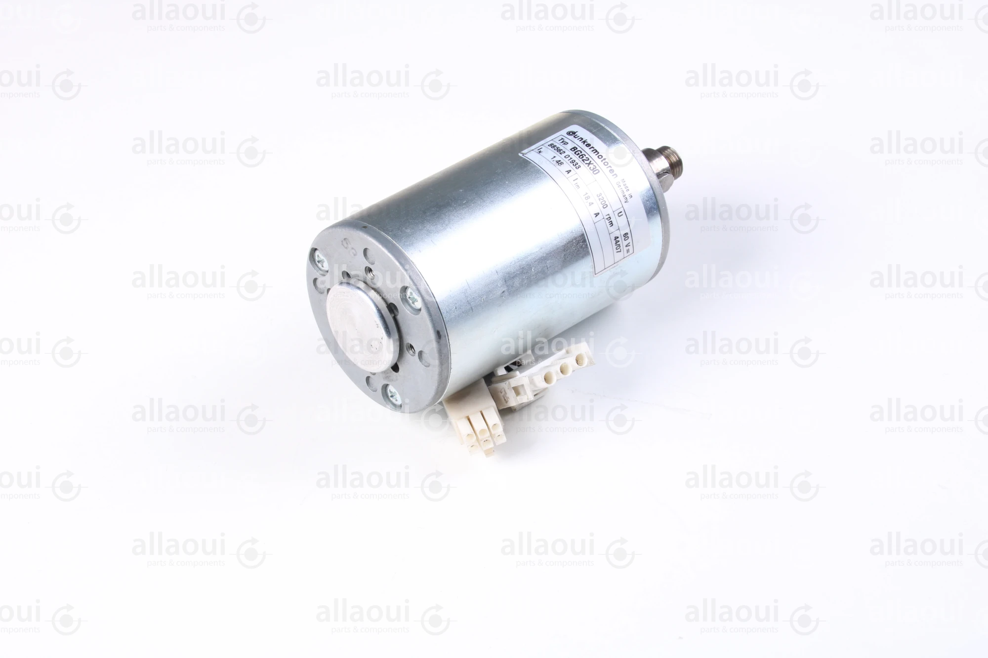Dunkermotoren Motor type BG62X30 60V 3200 rpm 88562 01933
