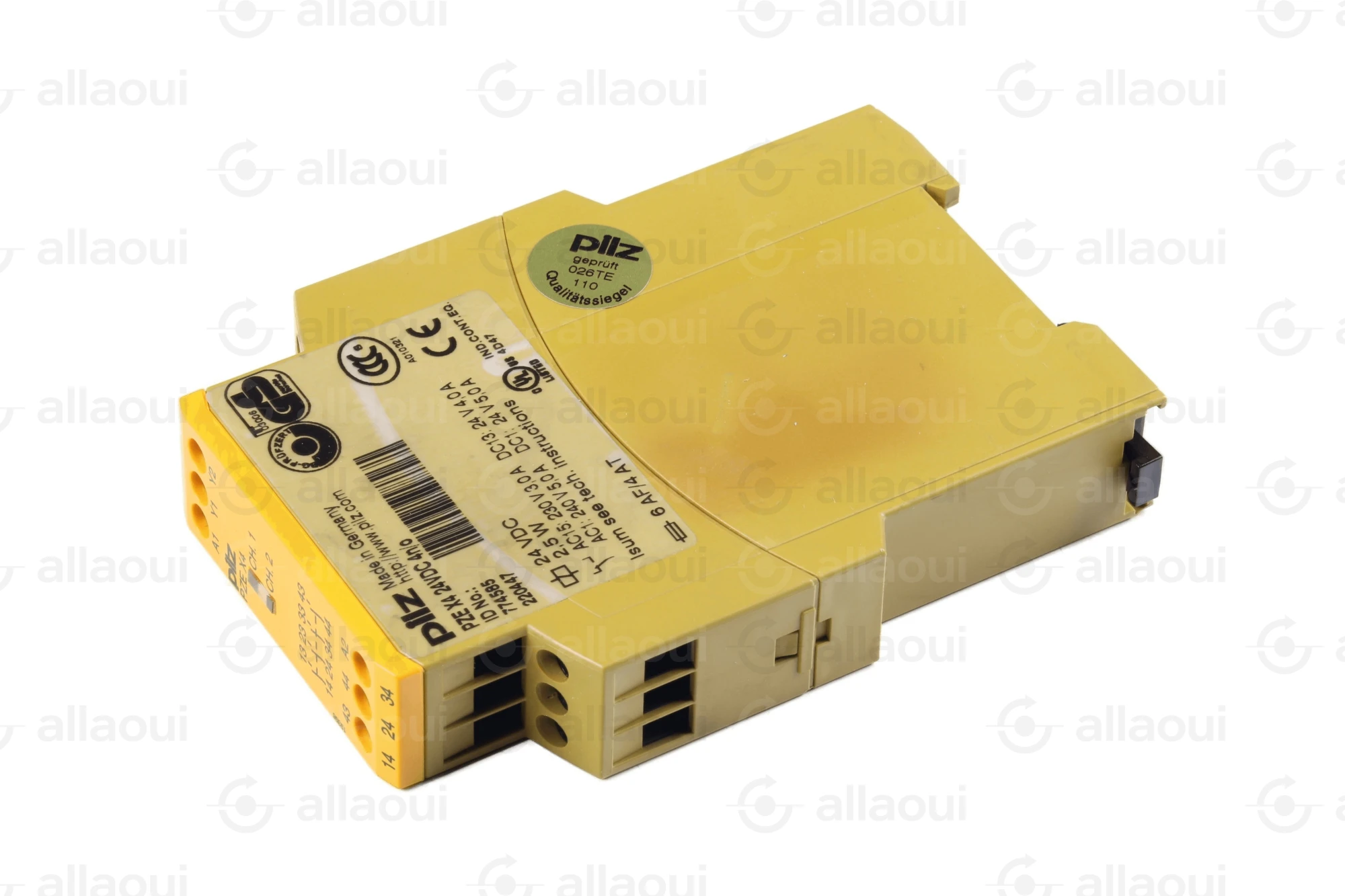 Pilz Contactor PZE X4 24VDC 4n/0