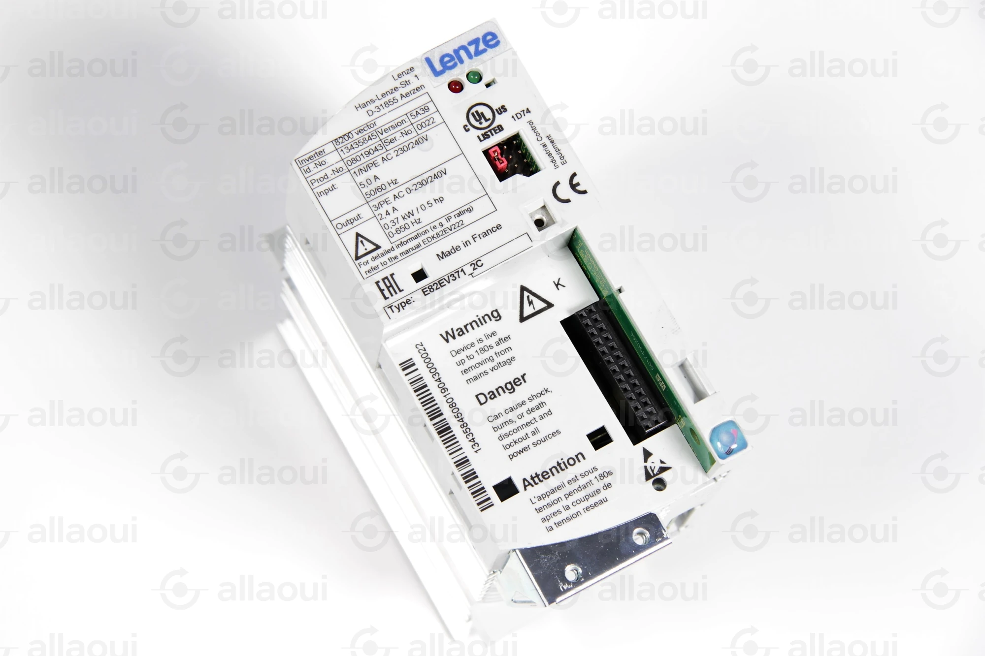 Lenze Frequency Converter 8200 Vector E82EV371_2C