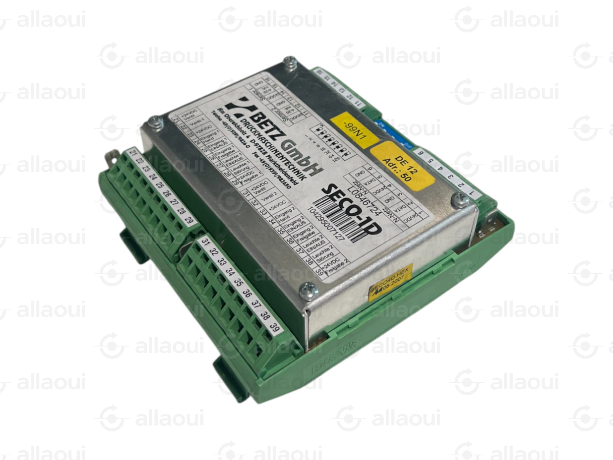 Koenig & Bauer (KBA) Seco-1D Control Unit L0846724