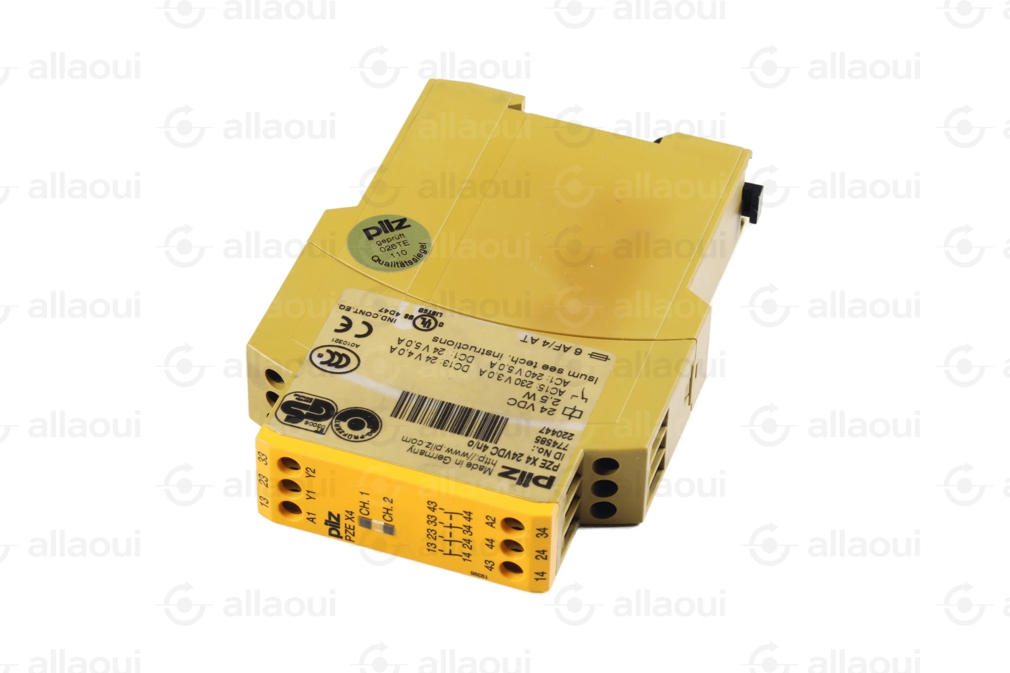 Pilz Contactor PZE X4 24VDC 4n/0