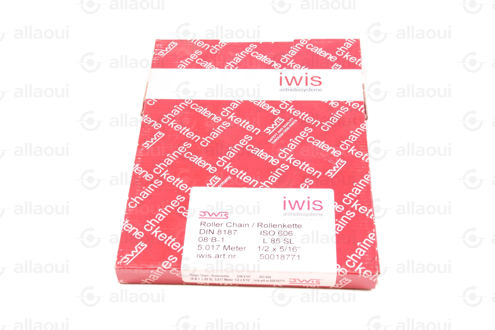 Iwis Roller Chain 08B-1 50018771