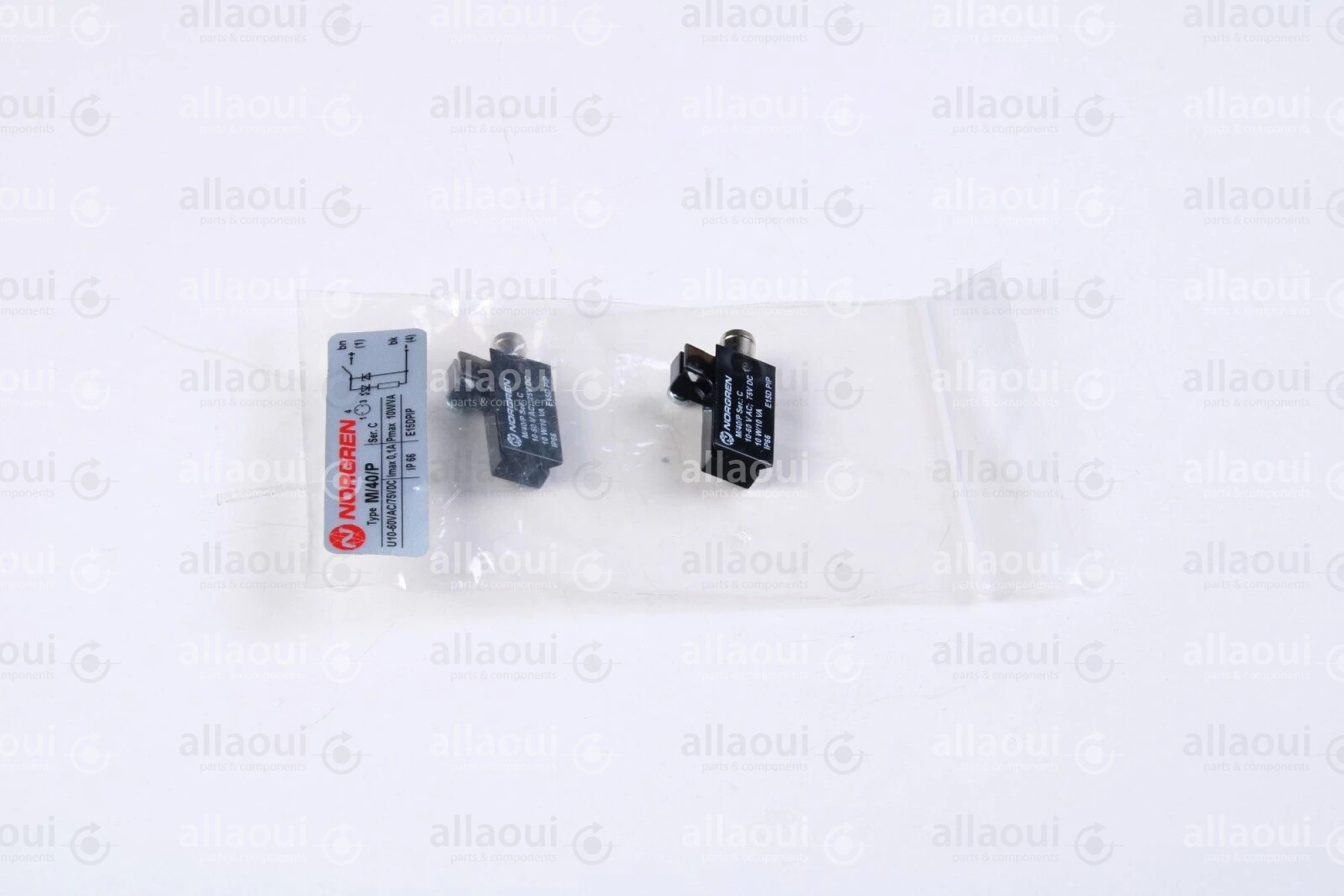 Norgren M-Switch Reed Connector (2 Pieces) M/40/P (2 Stück) Norgren M-Switch Reed Connector (2 Pieces) M/40/P (2 Stück)