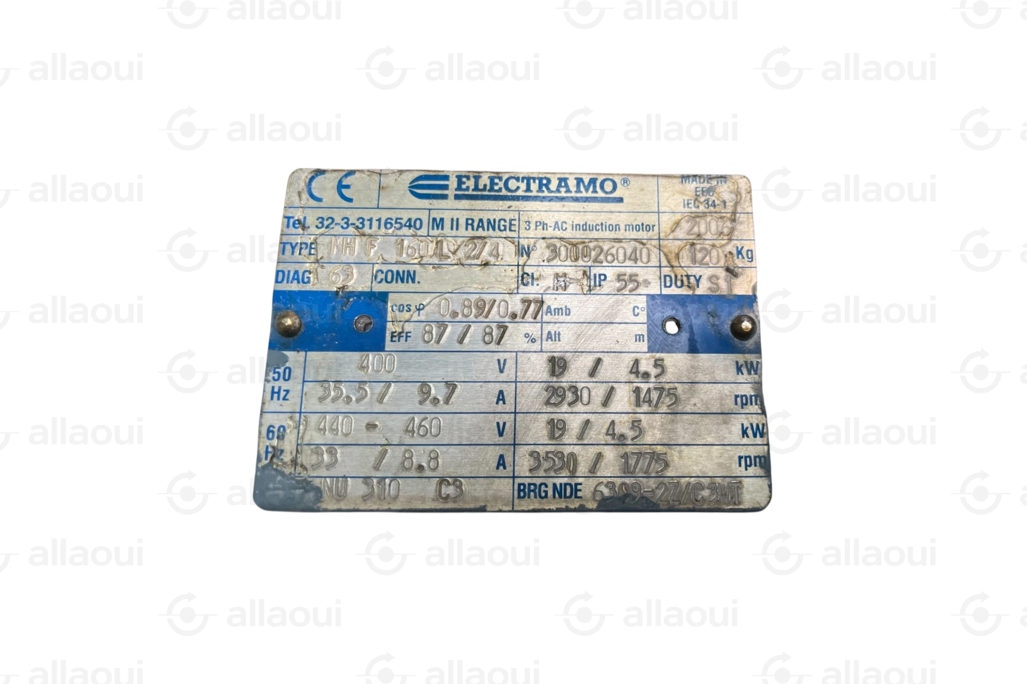 Electramo Motor MH F 160/L 2/4