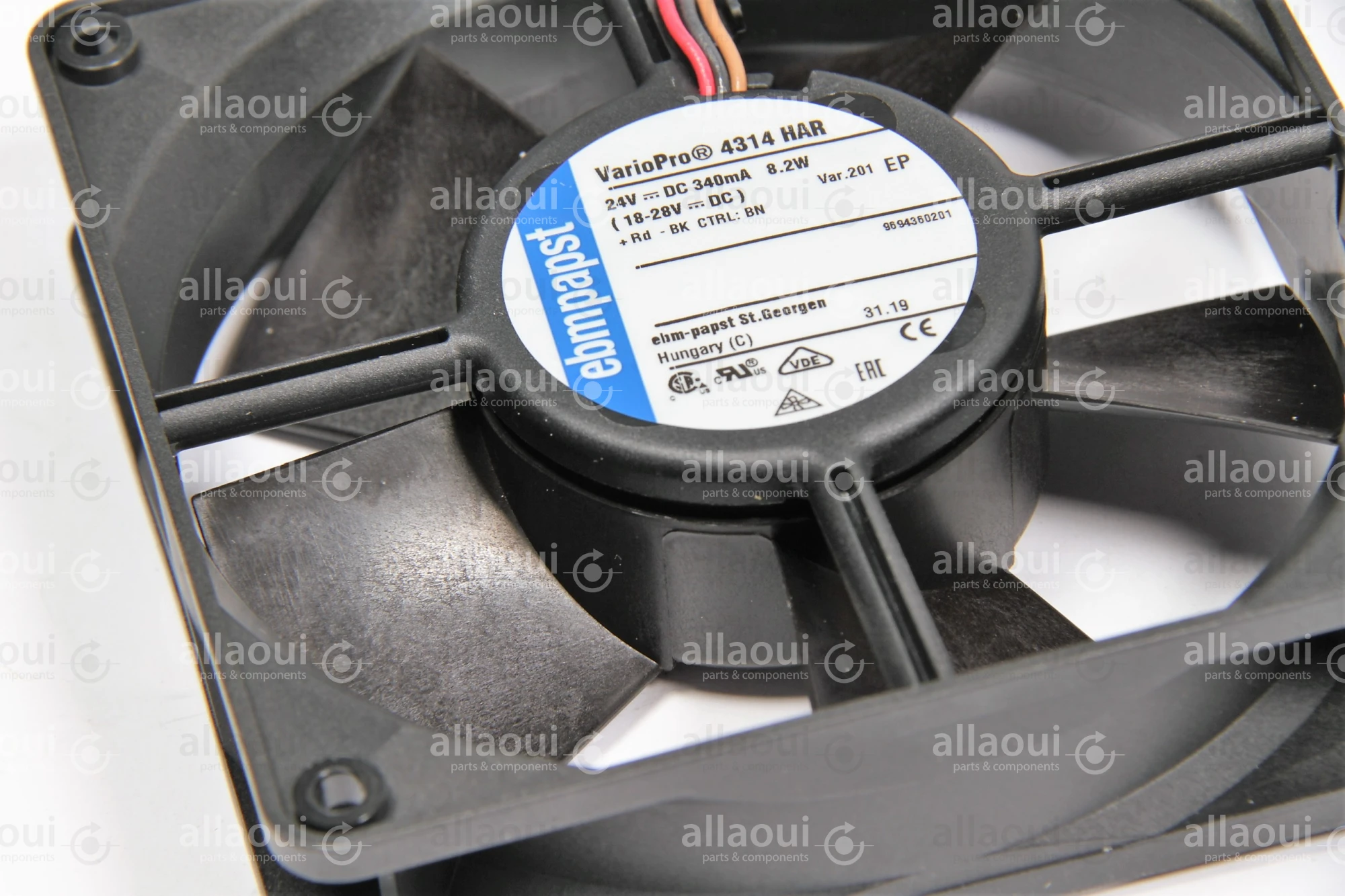 EBM PAPST Axial Fan 4314 HAR Var:201