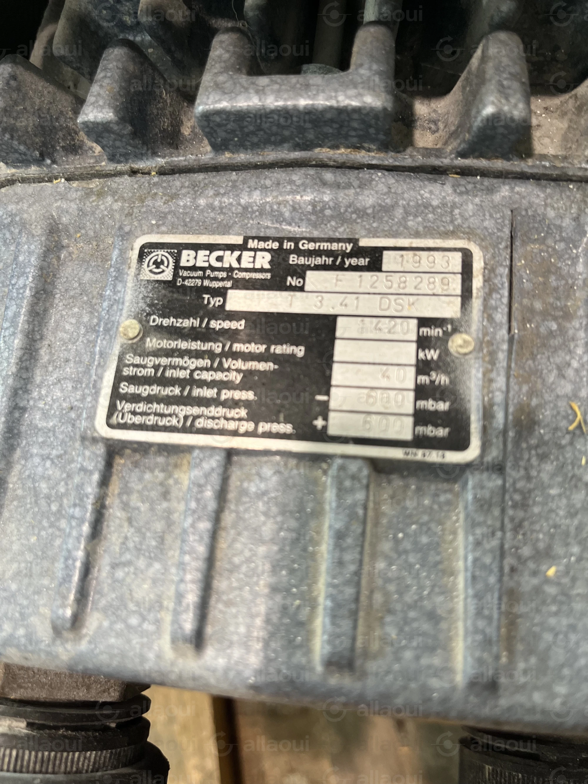 Becker Pump T 34.1 DSK