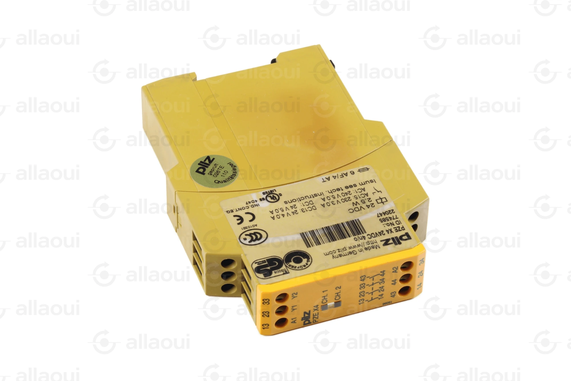 Pilz Contactor PZE X4 24VDC 4n/0