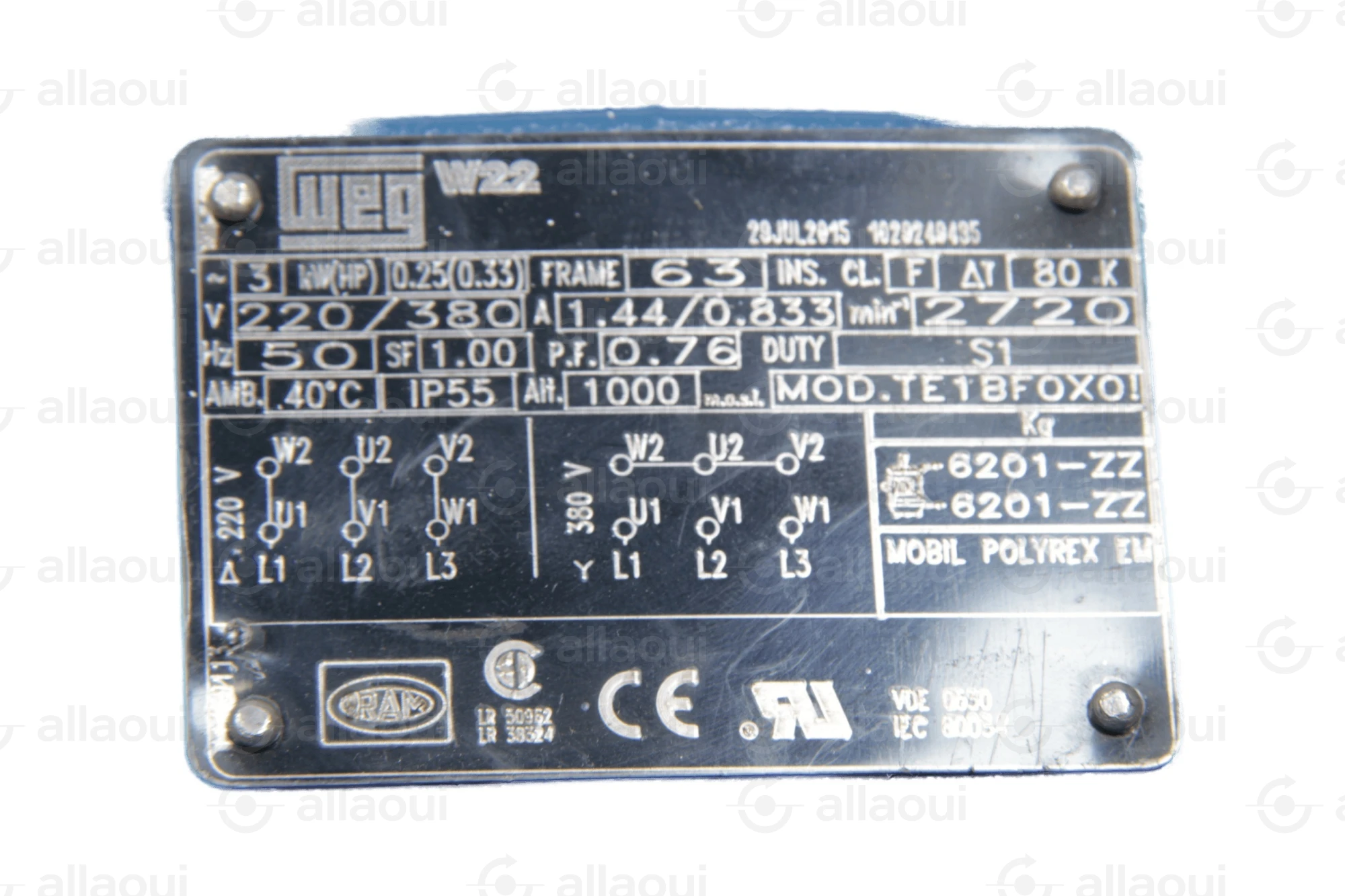 Weg Motor W22