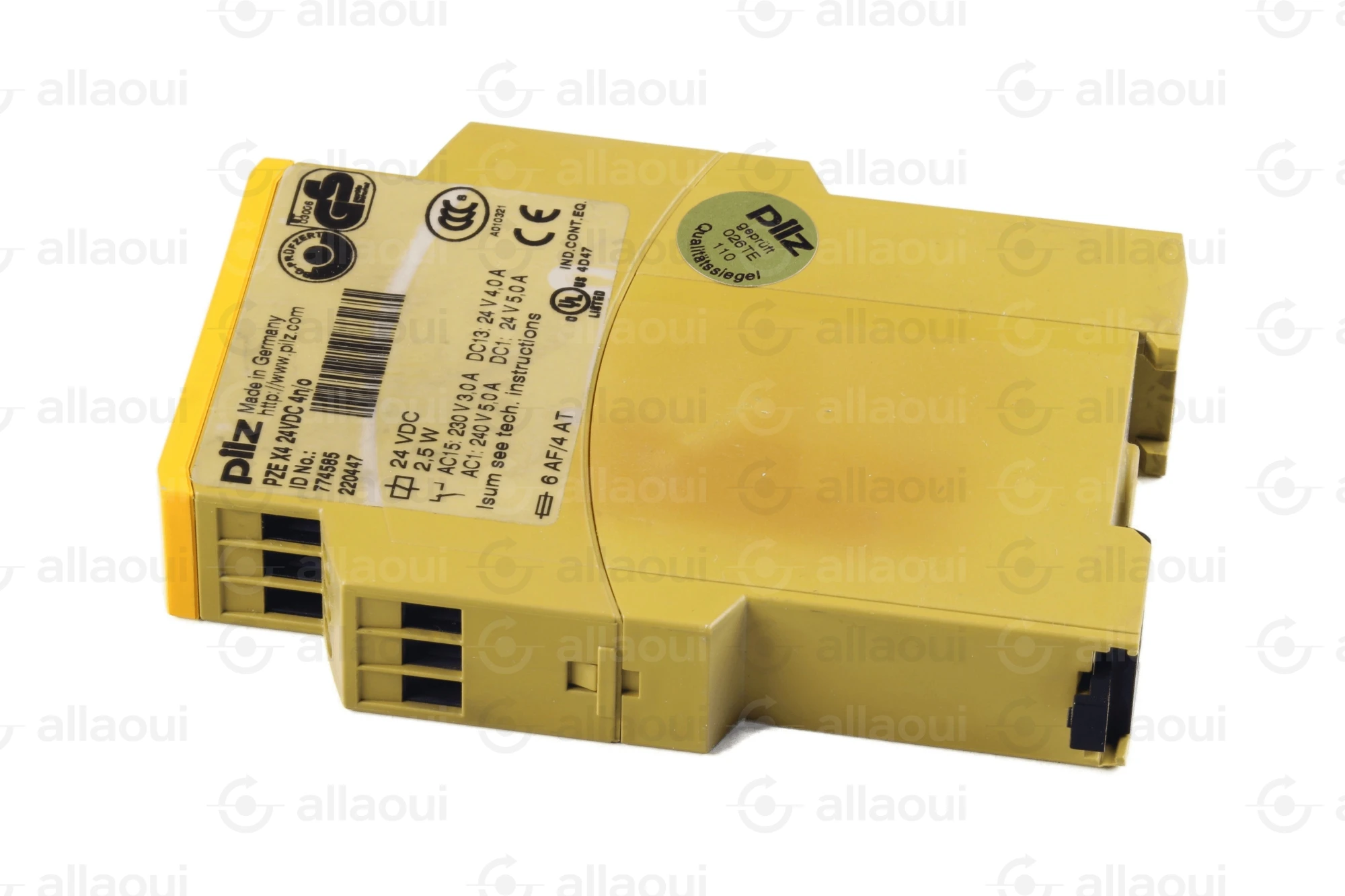 Pilz Contactor PZE X4 24VDC 4n/0