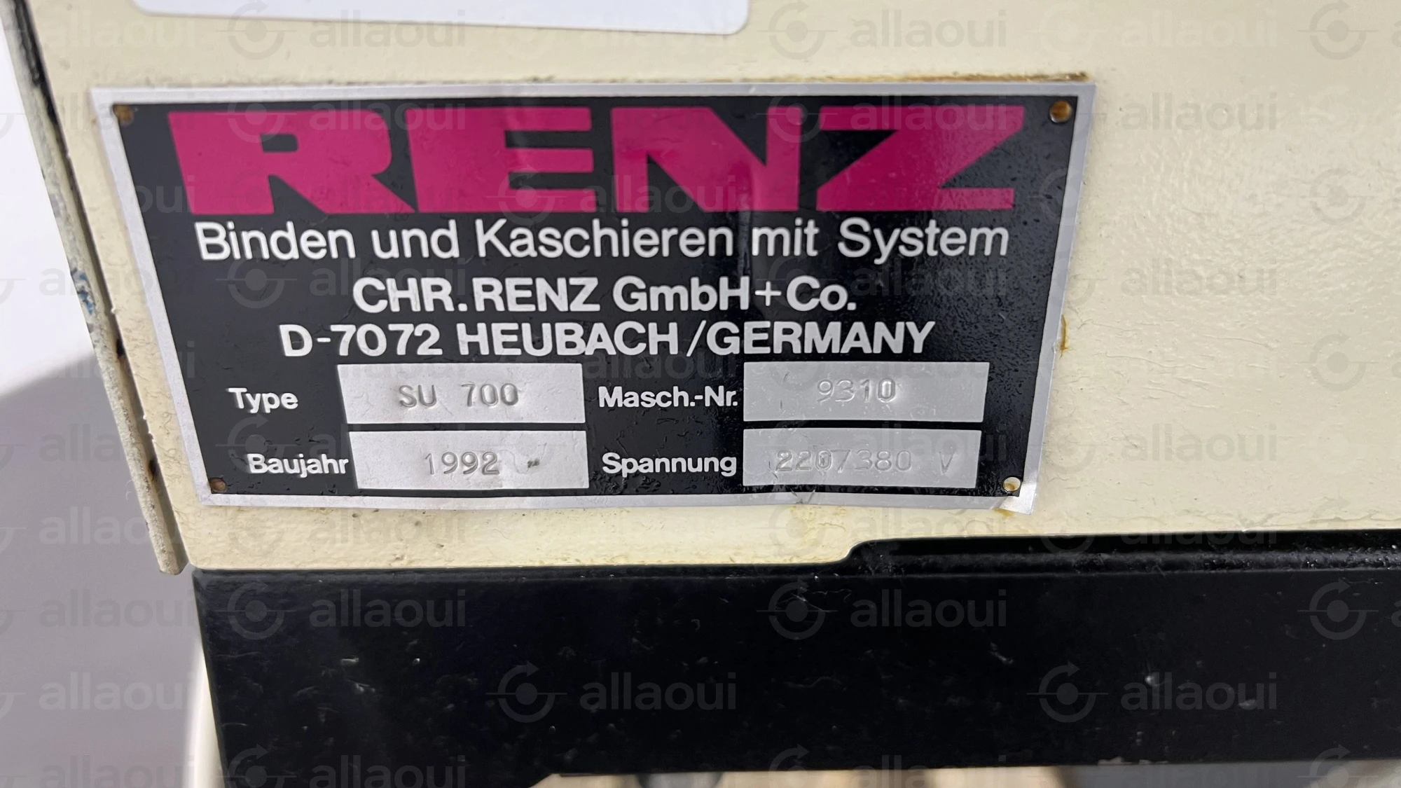 Renz Heavy-Duty Punching Machine f Super 700 SU 700