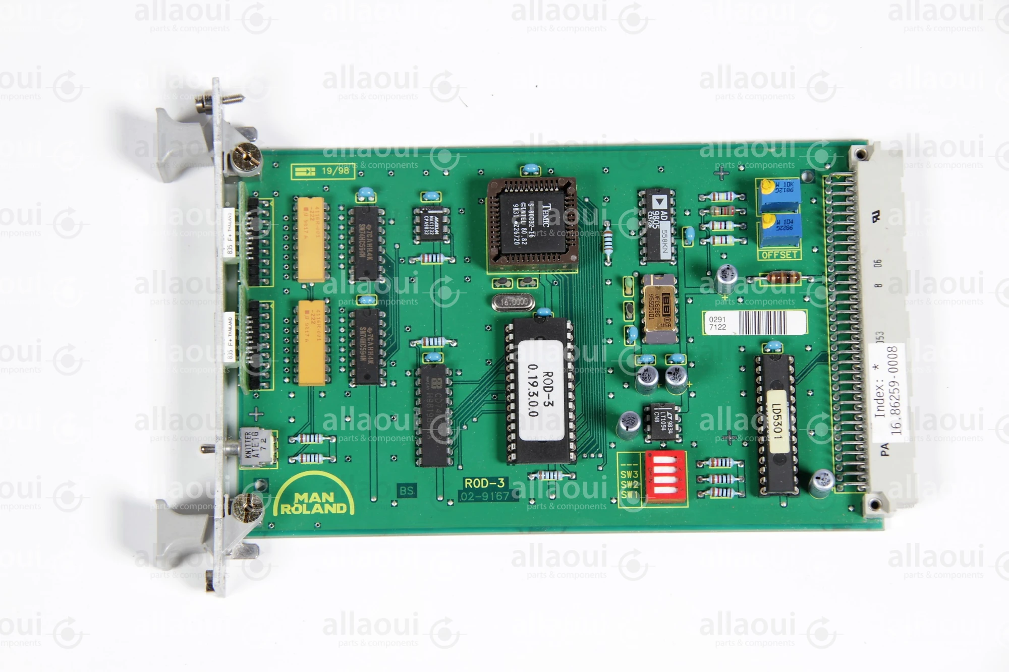 Manroland ROD-3 Board 16.86259-0008 Manroland ROD-3 Board 16.86259-0008