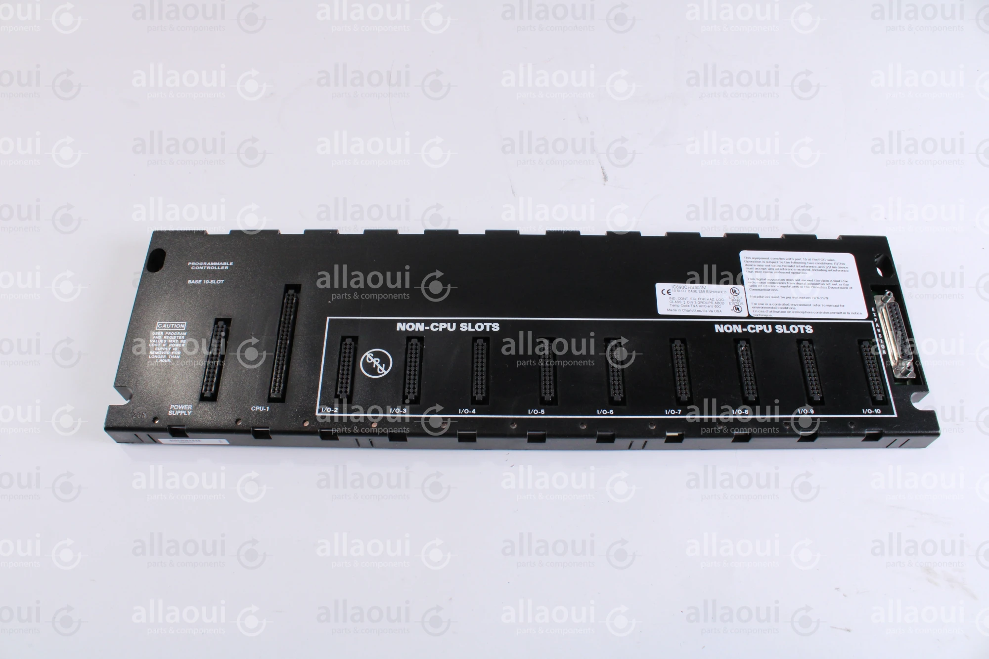Fanuc 10 Slot Base Programmable Controller IC693CHS391M Fanuc 10 Slot Base Programmable Controller IC693CHS391M